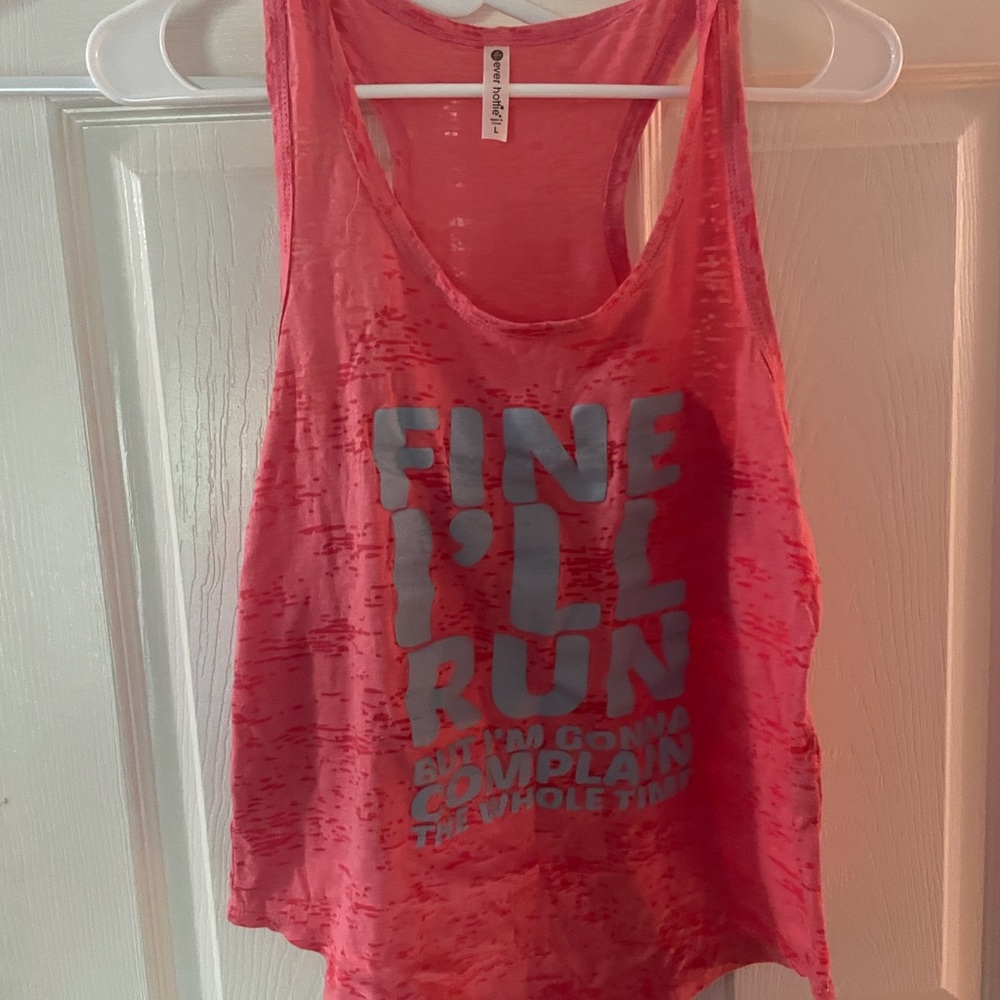 Cute work out tank.